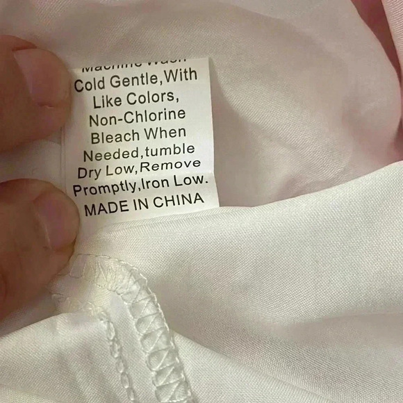 🆕Boho Trendy Red Floral Flutter-Sleeve Empire-Waist Dress XL🆕 - Picture 10 of 10